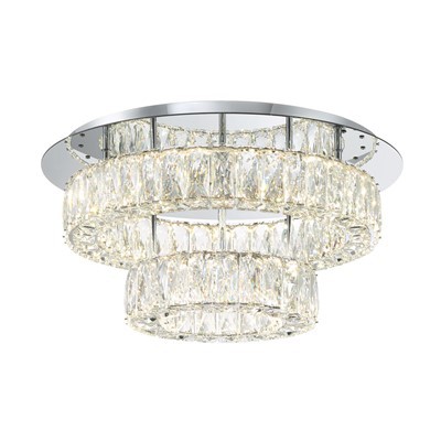 LED kristāla griestu lampa vestibilam